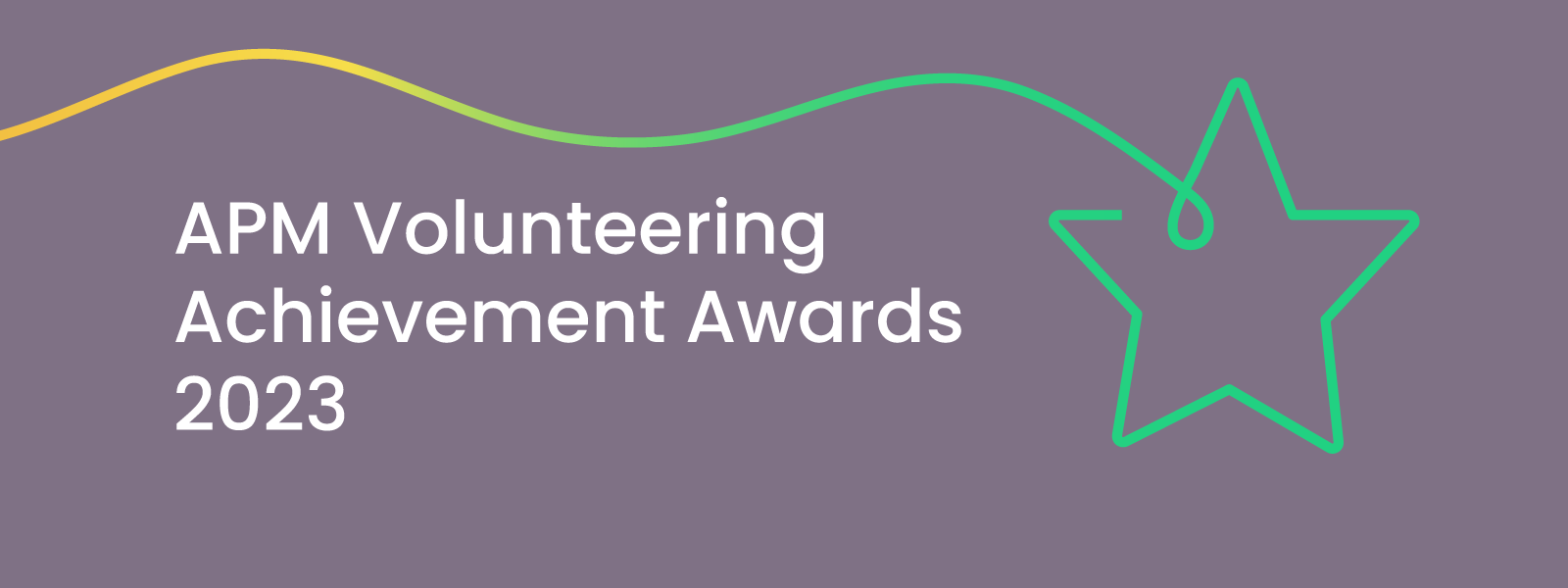 APM Volunteer Achievement Awards 2023